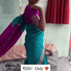 Dual Tone Soft Silk Look Saree with Rich Zari Border